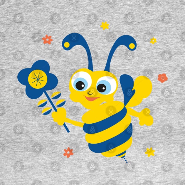 Ukraine Bee by Tagor_store